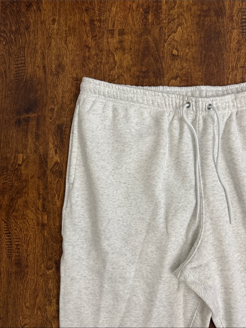 Nike Light Heather Gray Jogger Sweatpants - Picture 7 of 16